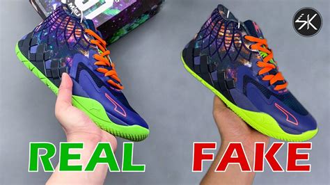 fake mb1 shoes|Puma MB.01 Galaxy REAL VS FAKE .